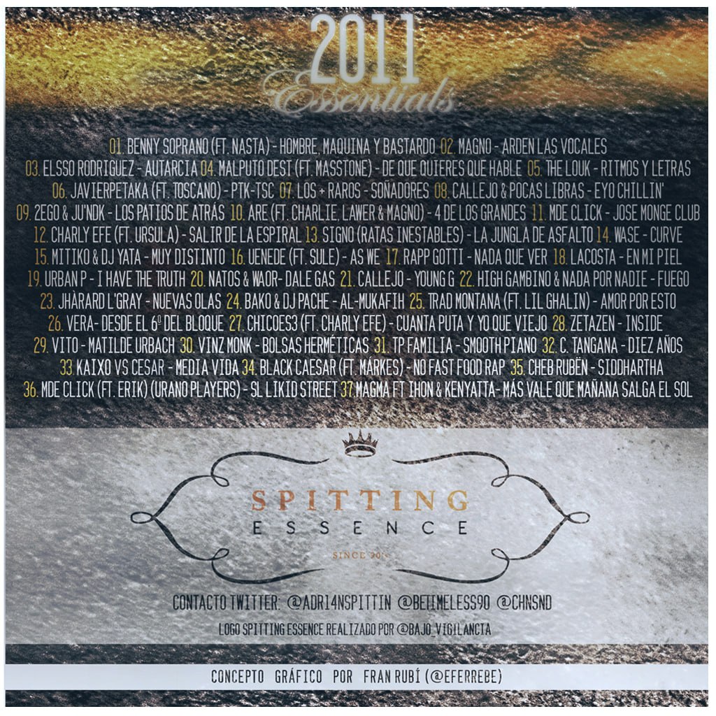 Portada Trasera 2011 Essentials